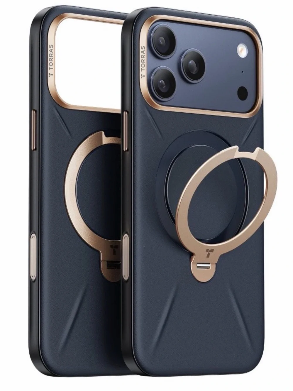 TORRAS Ostand Q3 VegSkin Case, Size: iPhone 17 Pro
